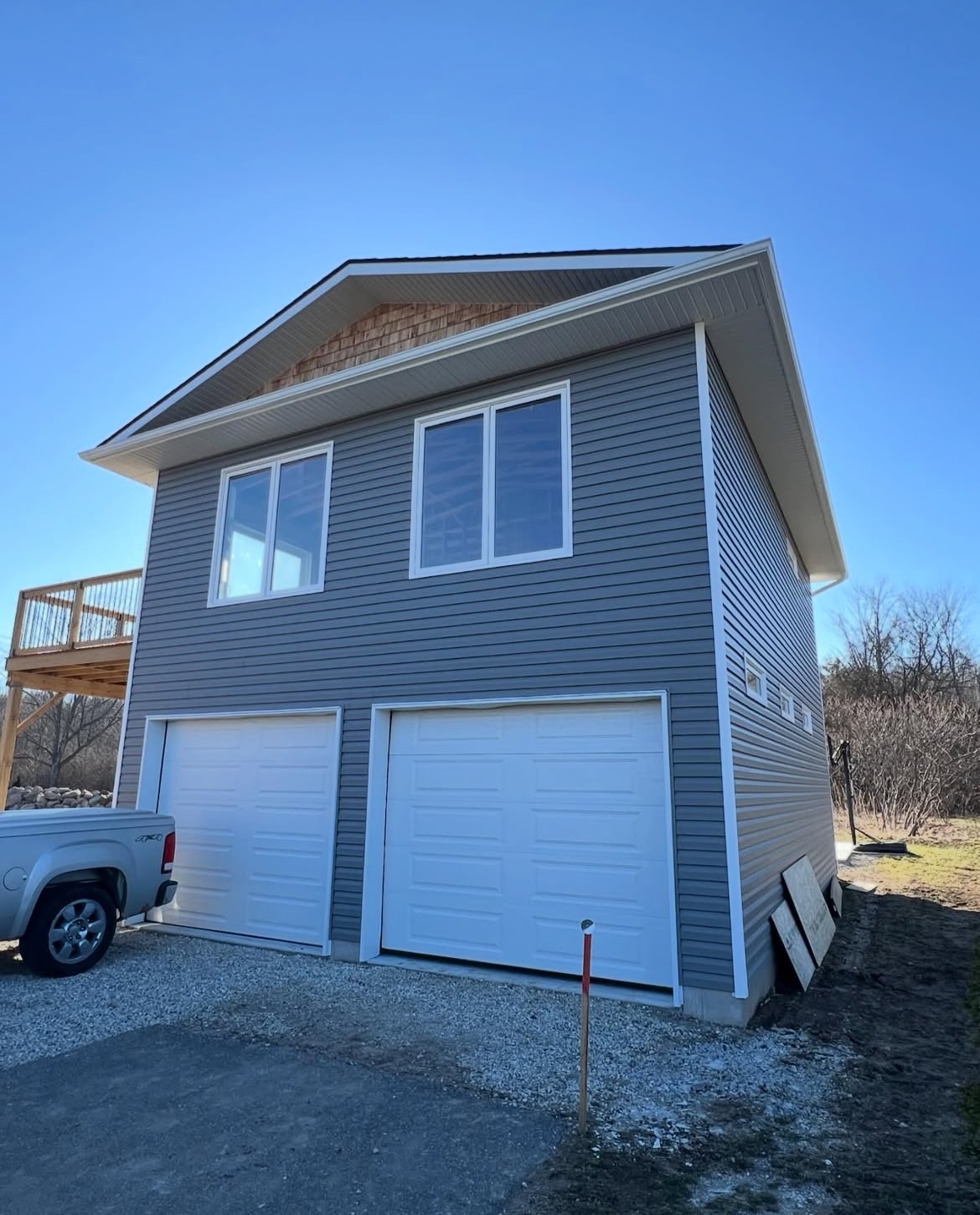 Siding installation